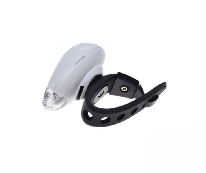 Lampa fata biciclete, 1 LED, prindere casca ciclisti [3]