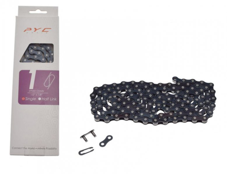 Lant transimie biciclete Pyc P410 1/2” X 1/8” X 116L, 1 viteza [2]
