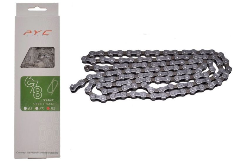 Lant transimisie biciclete Pyc P8004 1/2" X 3/32" 116L 8 viteze [2]