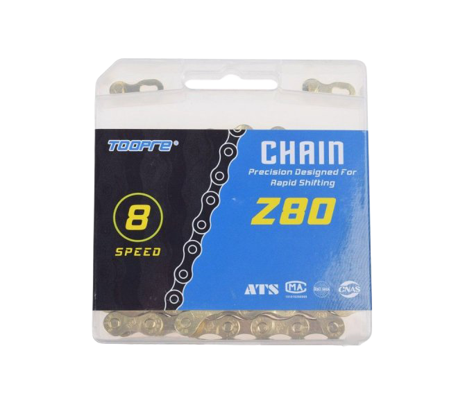 Lanț transmisie bicicletă Toopre Z80 – 1/2" x 3/32", 116 zale, 8 viteze [2]