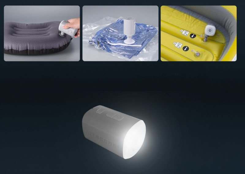 Pompa aer Nitecore, 18W, debit aer 300 l/min, presiune maxima 4.5kPa, 3600mAh reincarcabil USB-C [3]