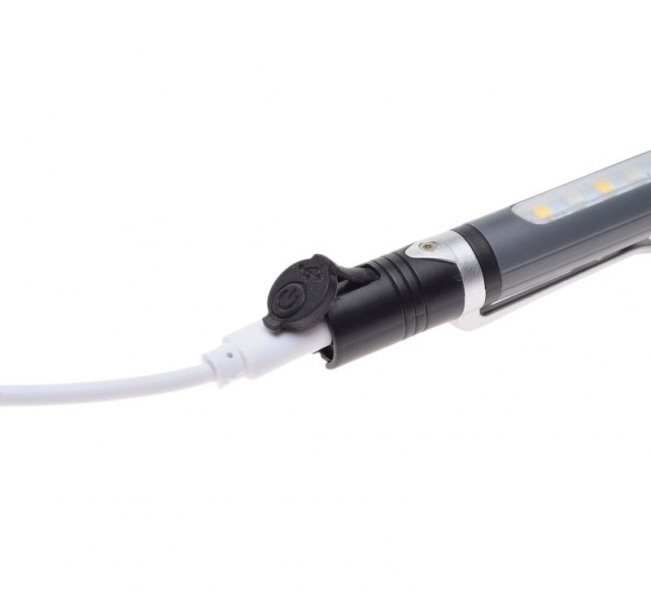 Lanterna led 164x14mm, 4 functii, incarcare USB [3]