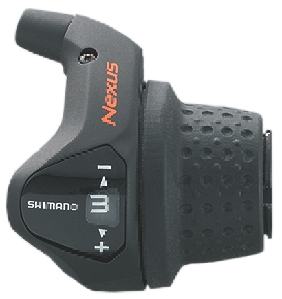 Maneta De Schimbator Shimano Nexus Sl-3S41E 3 viteze manson scurt cablu 2200Mm camasa neagra Sp40 2000Mm