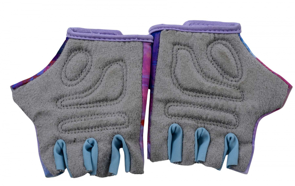 Manusi ciclisti copii Frozen, culoare violet/albastru [2]