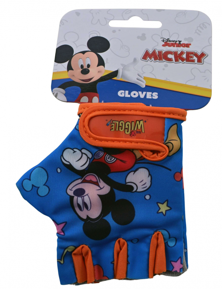 Manusi ciclisti copii Mickey Mouse, culoare albastru/portocaliu [2]