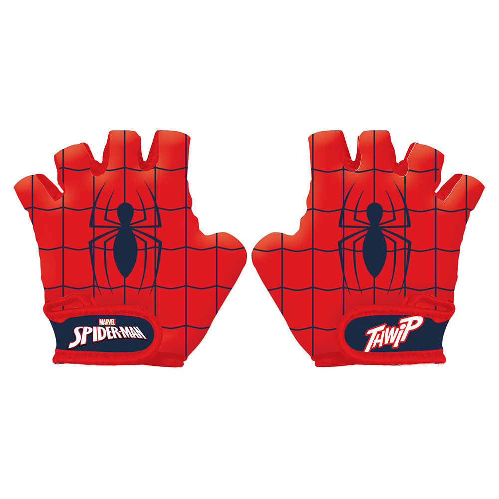 Manusi protectie copii, model Spider-Man, marime +3 ani (pana la 15 cm circumferinta)