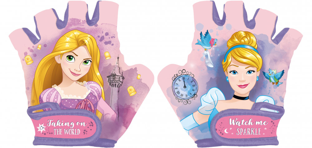 Manusi protectie copii, model Princess, marime +3 ani (pana la 15 cm circumferinta)