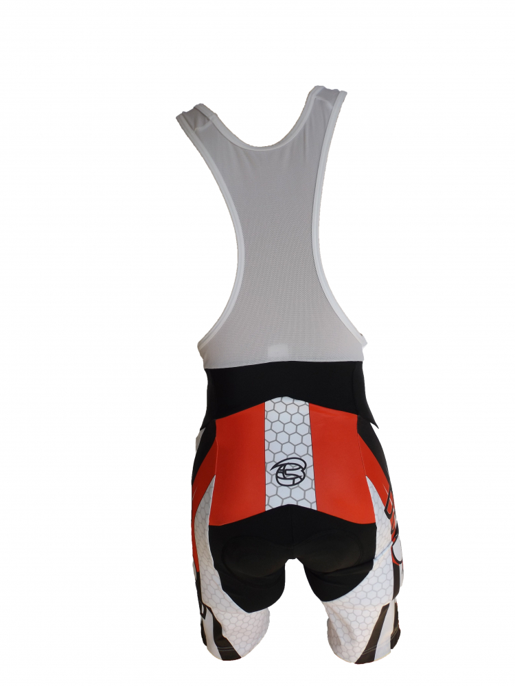 Pantaloni Ciclism Culoare Negru/Rosu Marime M [2]