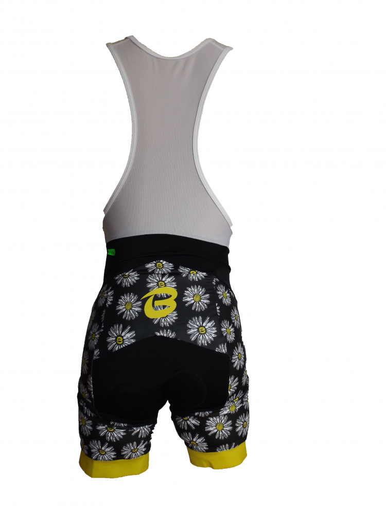 Pantaloni Ciclism Galben/Negru Marimea M [2]