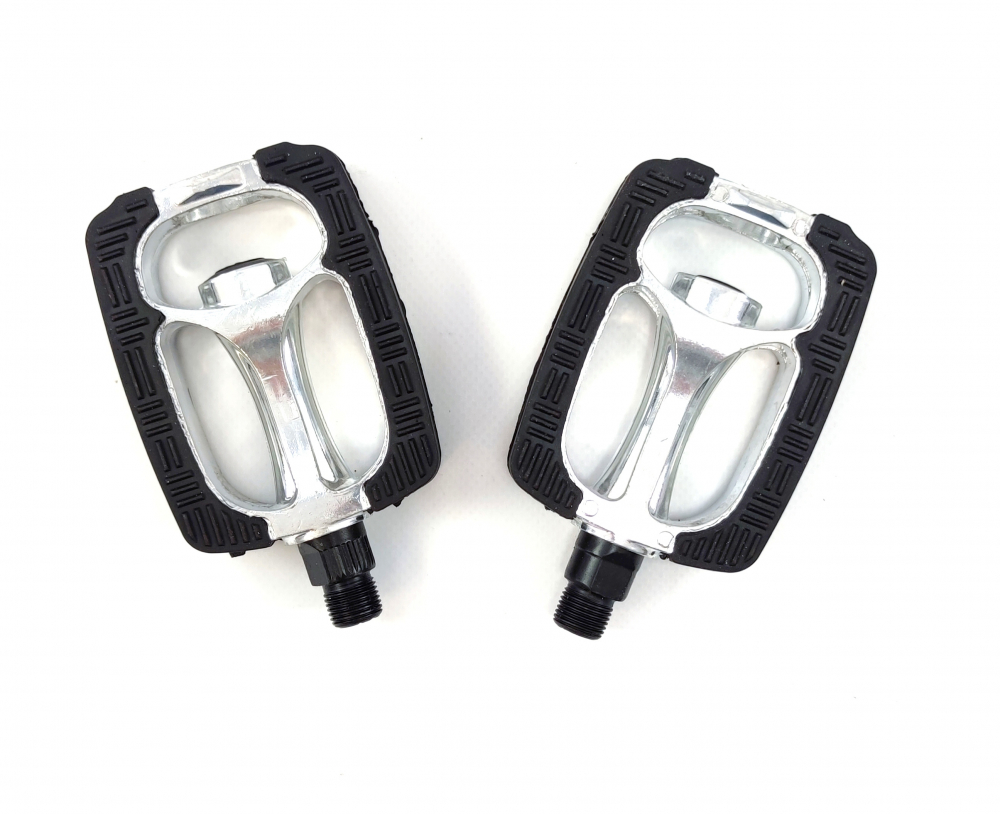 Pedale biciclete Jet 879A, aluminiu/cauciuc, filet 9/16"(14mm) [2]