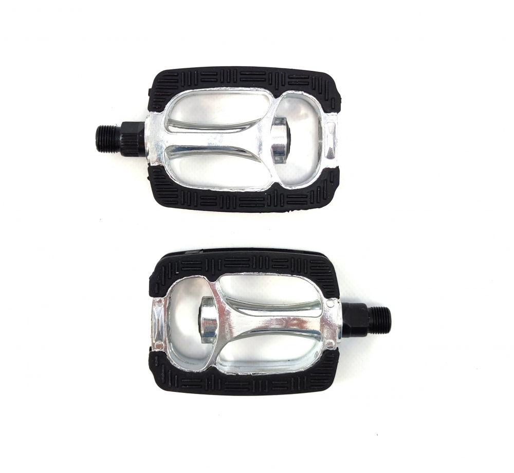 Pedale biciclete Jet 879A, aluminiu/cauciuc, filet 9/16"(14mm) [4]