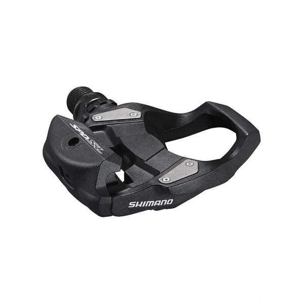 Pedale cursiera Shimano RS 500, aluminiu, culoare negru