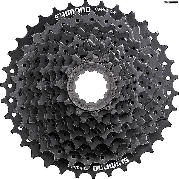 Pinioane spate pe caseta 9 viteze Shimano Acera CS-HG200-9