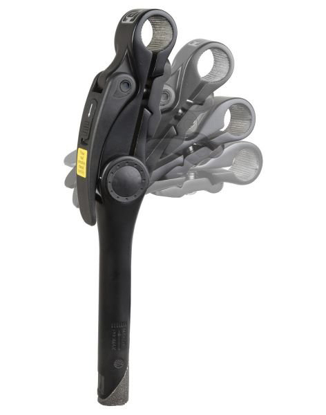 Pipa ghidon reglabila 0-50 grade, din aluminiu, culoare negru, ghidon 25.4mm [2]
