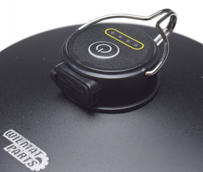 Lampa camping Retro, culoare negru, incarcare USB [3]