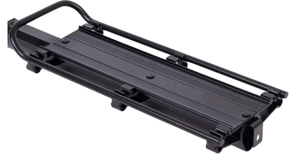 Portbagaj spate universal din aluminiu, prindere tija sa, culoare negru [2]
