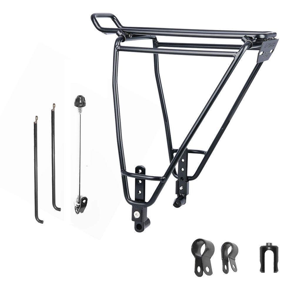 Portbagaj Omni Rack-Negru,pentru biciclete 26 27.5 29 cu frana disc