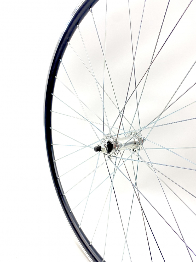 Roata fata dubla DSX, biciclete 28 inch, culoare negru [2]