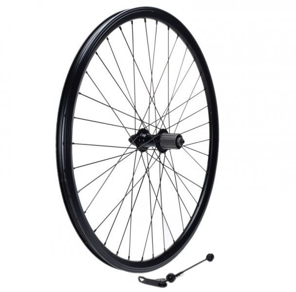 Roata spate dubla bicicleta 26 , quick release, caseta 7 viteze, culoare negru