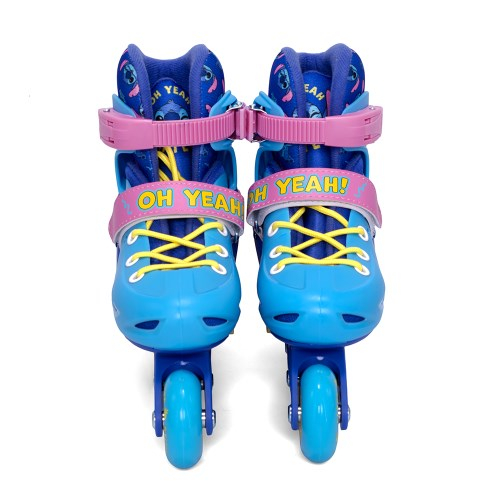 Role copii reglabile Stitch, hard boot, inline, marime 34–37 [3]
