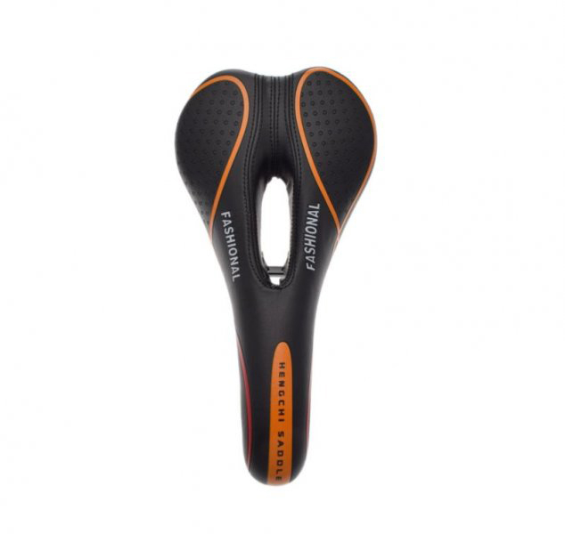 Sa bicicleta de oras, Leoshi, culoare negru/portocaliu, cu gaura pentru aerisire [2]