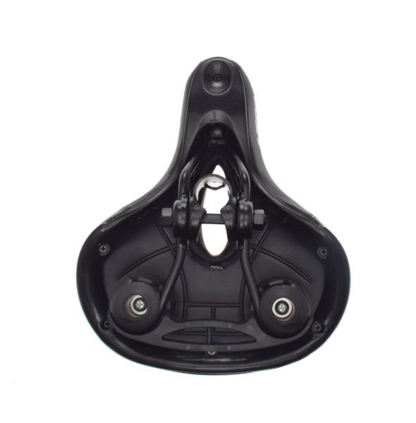 Sa bicicleta din elastomer, Leoshi, exterior poliuretan flexibil, culoare negru [3]