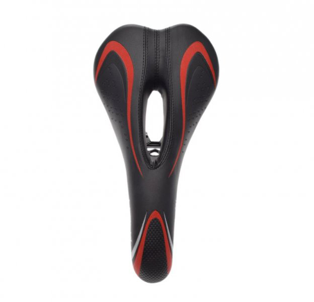 Sa bicicleta, Leoshi, culoare negru/rosu,cu gaura pentru aerisire [2]