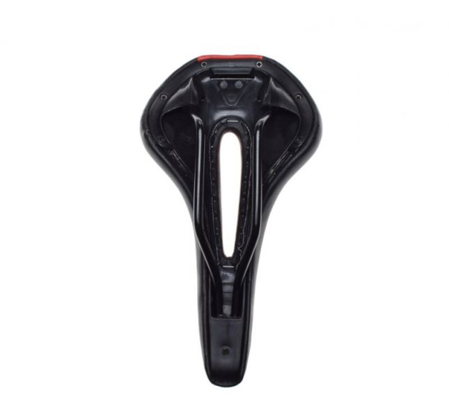 Sa bicicleta, Leoshi, culoare negru/rosu, cu gaura ventilatie [3]