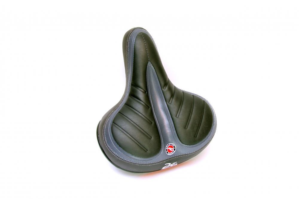 Sa biciclete AZ-92BF-3Q Jet Selle, cu arcuri, culoare negru/alb [4]