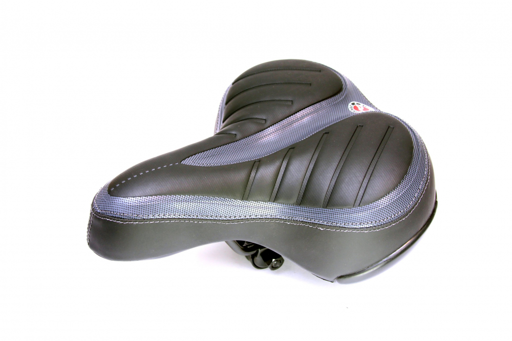Sa biciclete AZ-92BF-3Q Jet Selle, cu arcuri, culoare negru/alb [5]