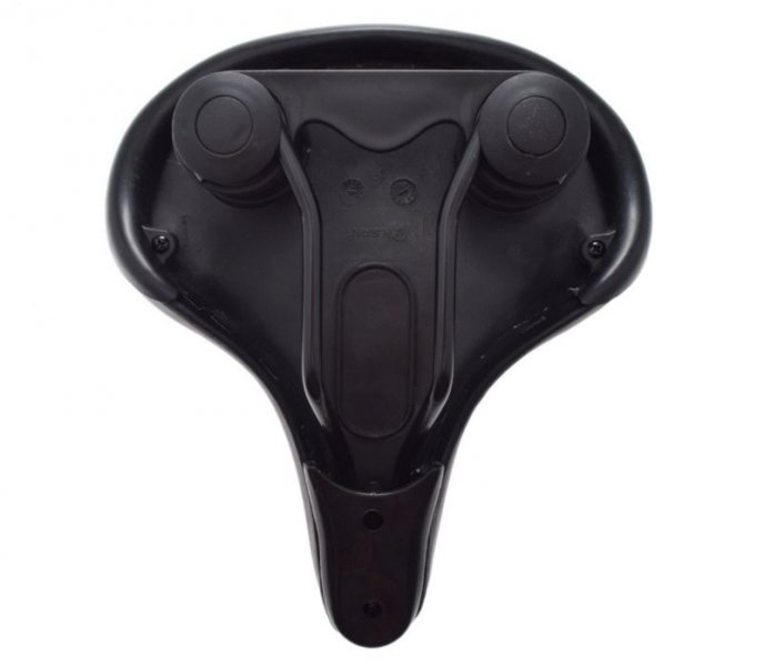 Sa biciclete din elastomer, exterior poliuretan flexibil, culoare negru [3]