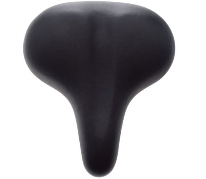 Sa biciclete din elastomer, exterior poliuretan flexibil, culoare negru [2]