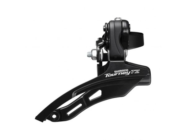 Schimbator fata Shimano Tourney Fd-Tz500-Ds6 triplu pentru 6 7 viteze pe spate Down Swing tragere de sus colier 28.6mm pentru 42T unghi Cs 66-69 Chainline 47.5mm