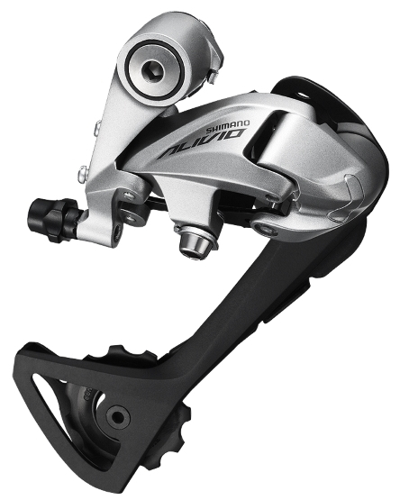 Schimbator Spate Shimano Alivio Rd-T4000-Sgs, 9 Vit., Top Normal, Prindere Directa, Argintiu, Ambalat Ind.