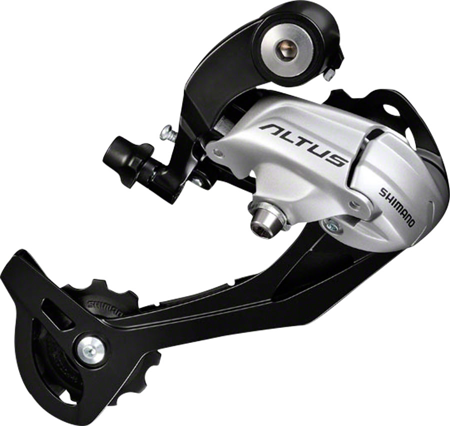 Schimbator Spate Shimano Altus Rd-M370-S-Sgs, 9 Vit., Prindere Directa, Argintiu, Ambalat Ind.