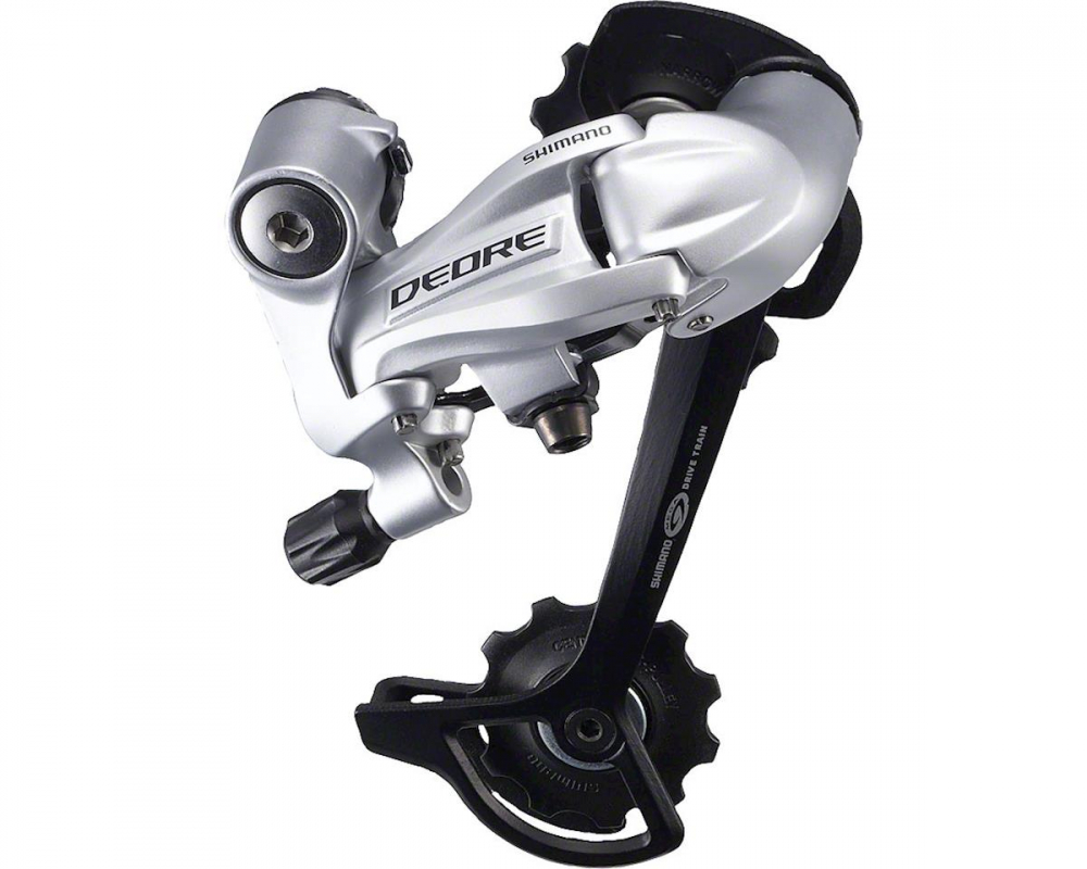 Schimbator Spate Shimano Deore Rd-M591-S-Sgs, 9 Vit., Top-Normal, Prindere Directa, Argintiu, Ambalat Ind.