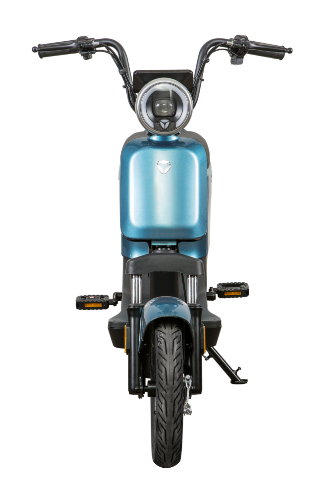 Scuter electric Z-TECH ZT-05, motor 350W, 48V, 12Ah , autonomie 30km, fara permis, culoare albastru [2]