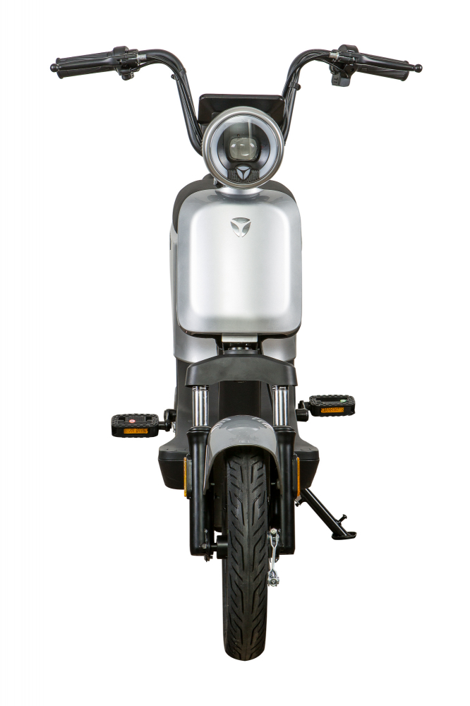 Scuter electric Z-TECH ZT-05, motor 350W, 48V, 12Ah , autonomie 30km, fara permis, culoare gri [2]