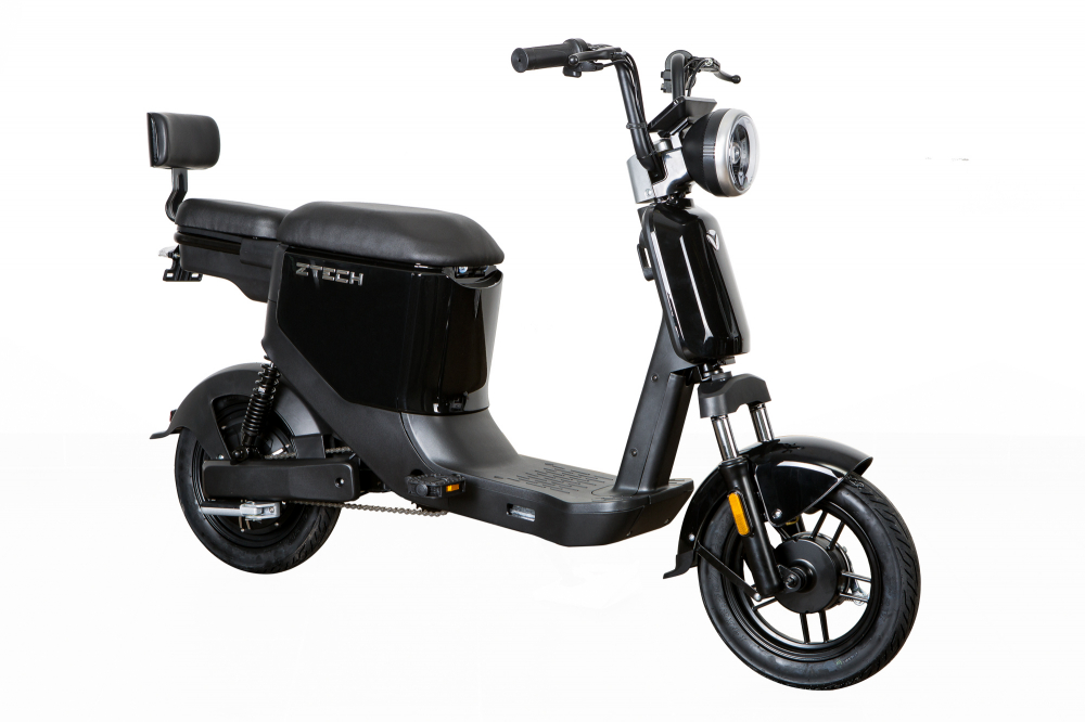 Scuter electric Z-TECH ZT-05, motor 350W, 48V, 12Ah , autonomie 30km, fara permis, culoare negru