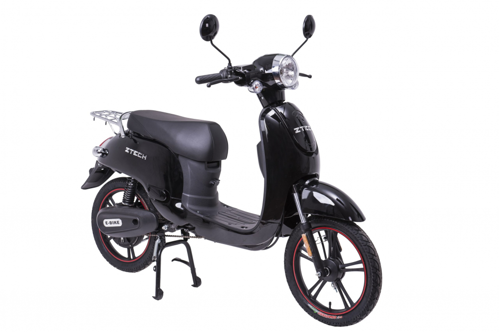 Scuter electric Z-Tech ZT-20-A, motor 250W, acumulator LI-ION , 48V, roata 18  , autonomie 35 km, culoare negru