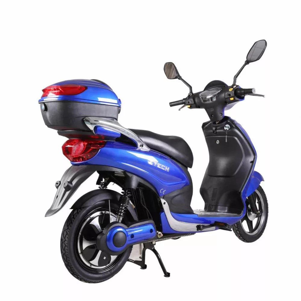 Scuter electric ZT-09, culoare albastru, cu motor 900W, acumulator 48V, 12 Ah, autonomie 25km [3]