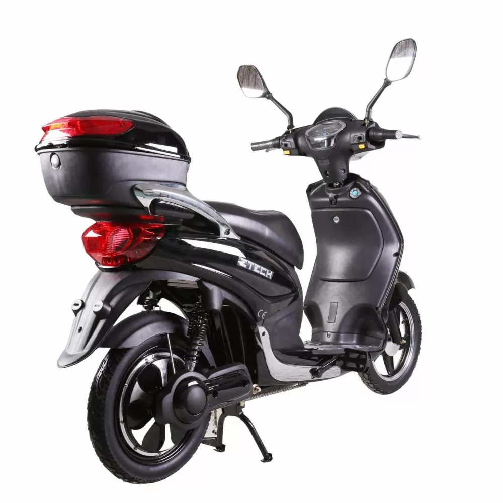 Scuter electric ZT-09, culoare negru, cu motor 900W, acumulator 48V, 12 Ah, autonomie 25km [4]