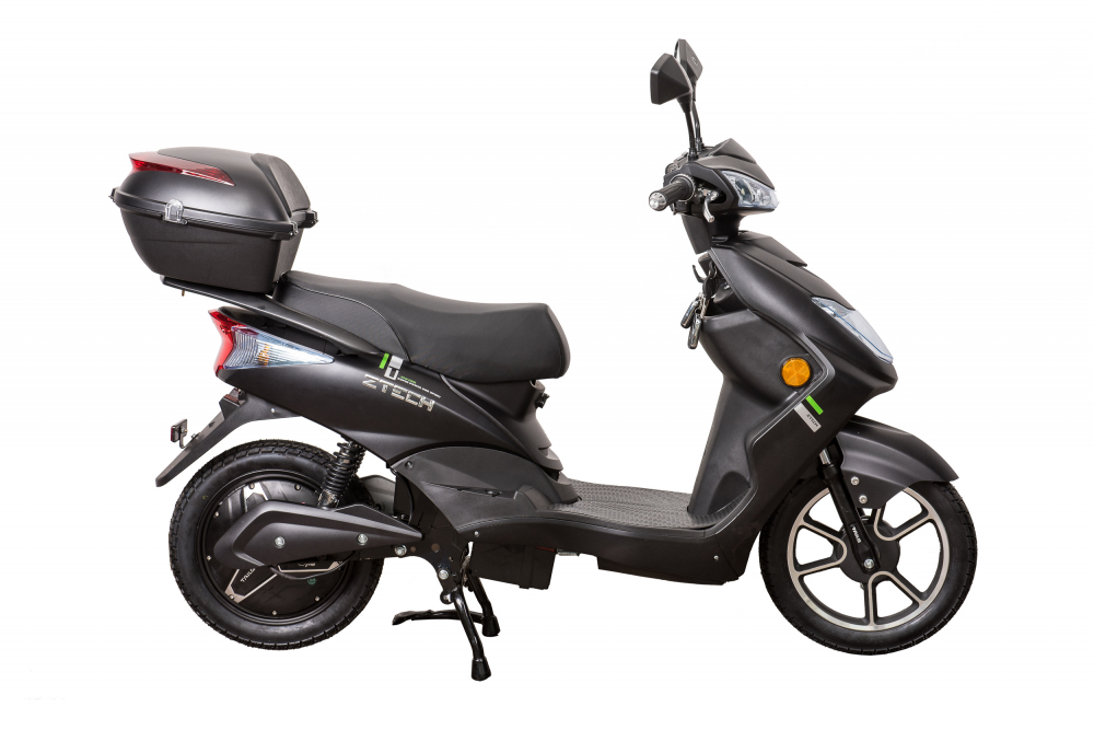 Scuter electric ZT-27 Warrior, culoare negru mat, cu motor 900W, acumulator 48V, 13.2 Ah, autonomie 35km [2]