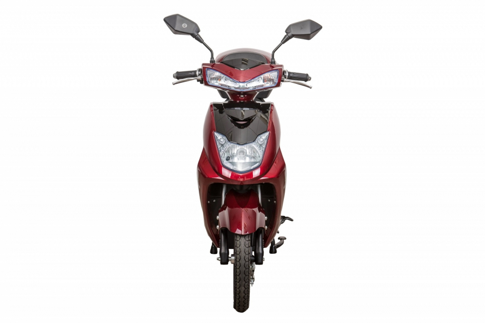 Scuter electric ZT-27 Warrior, culoare rosu, cu motor 900W, acumulator 48V, 13.2 Ah, autonomie 35km [2]