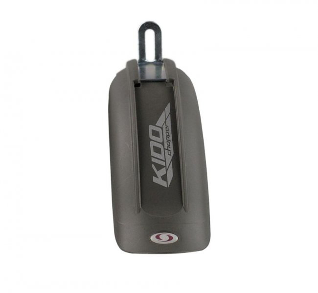 Set 2 aparatori noroi pentru biciclete, roti 12", culoare titan [2]