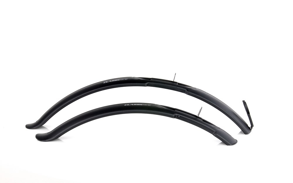 Set 2 aparatori roti biciclete 24"-26", Simpla Classic SDE universale, culoare negru [2]