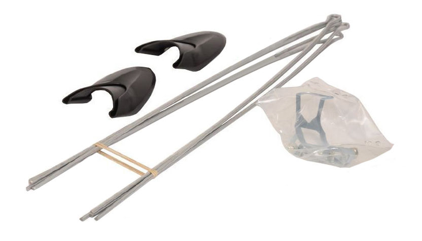 Set 2 aparatori roti biciclete, Orion 26" / 58mm OR-type, culoare argintiu [3]