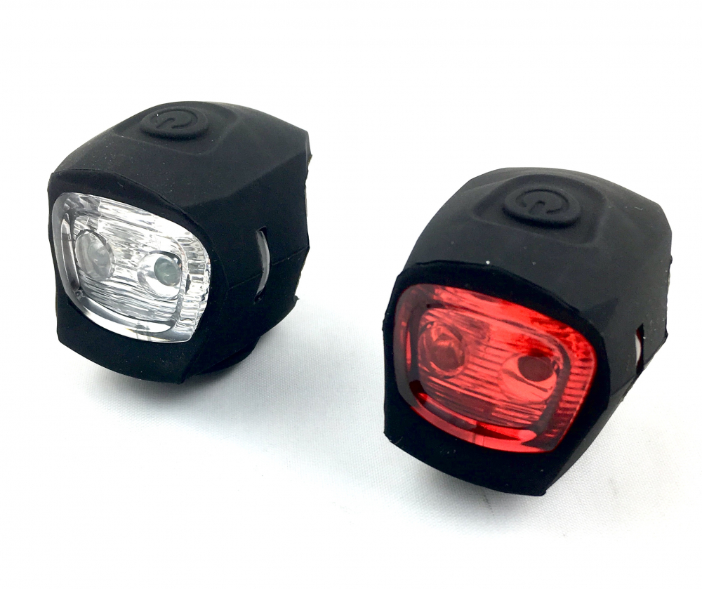 Set 2 lampi far si stop S90 2 led, culoare negru