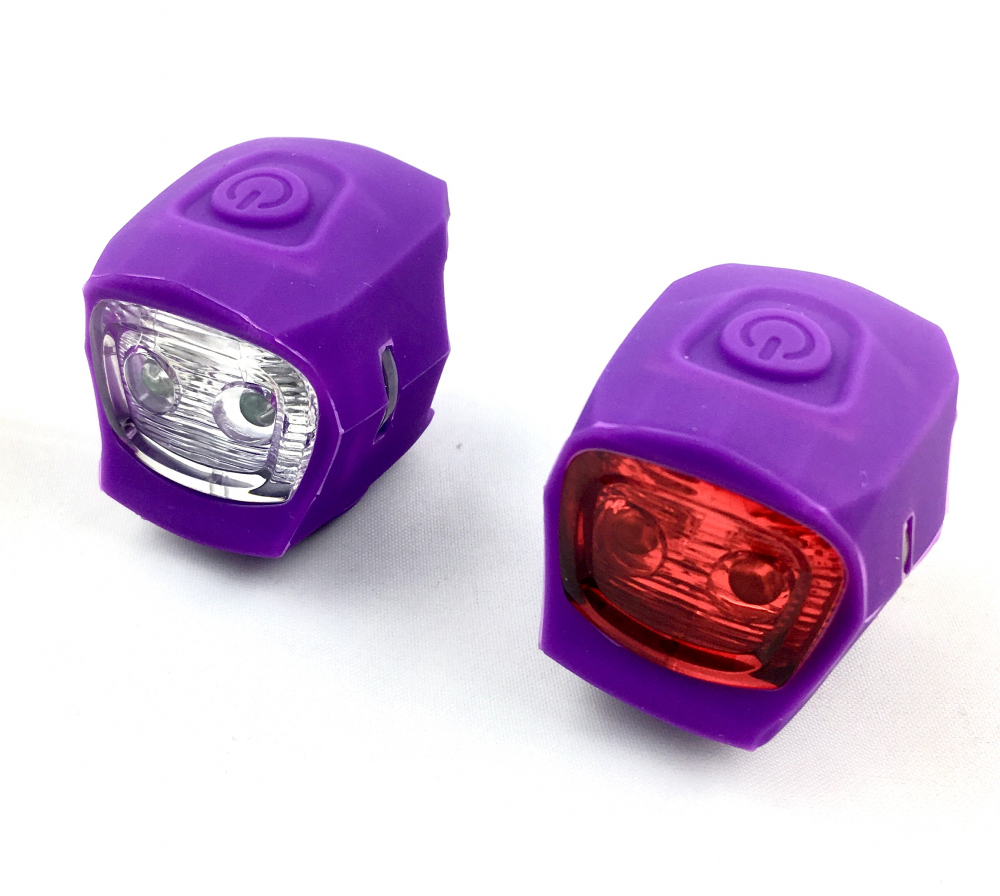 Set 2 lampi far si stop S90 2 led, culoare violet