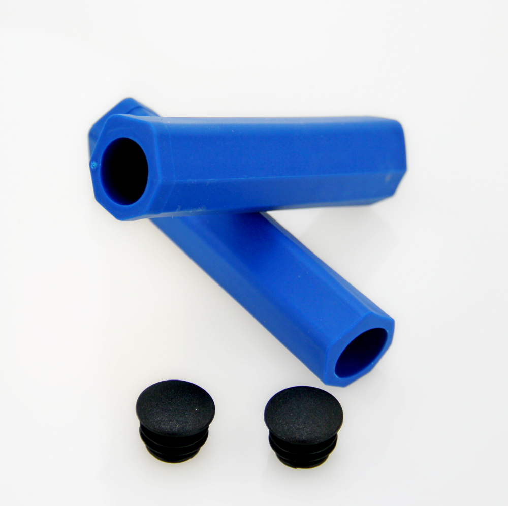 Set 2 mansoane bicicleta Jet G-135, culoare albastru [2]
